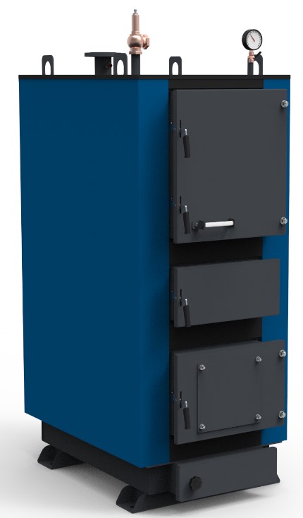 Котел опалювальний твердопаливний водогрійний УКРТЕРМО 62 кВт серії Comfort